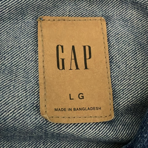 Gap Women’s Large Denim Shacket - NWOT - Picture 2 of 6